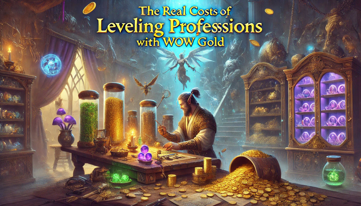 The Real Costs of Leveling Professions with WoW Gold | Simple Carry