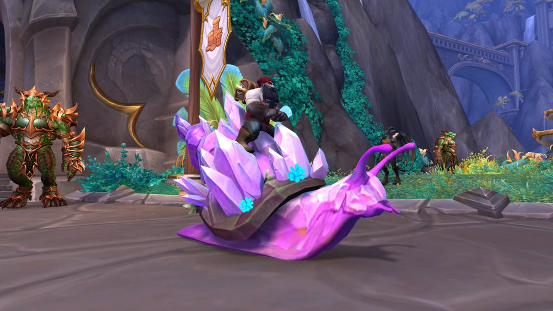 WoW Dragonflight Snail Racing Mount Guide Simple Carry