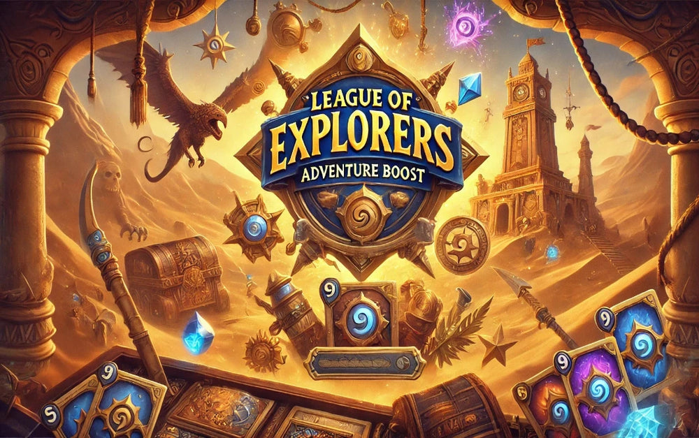 Buy Hearthstone League of Explorers Adventure Boost – Complete This Iconic Adventure Fast with Simple Carry’s Expert Boosting Service